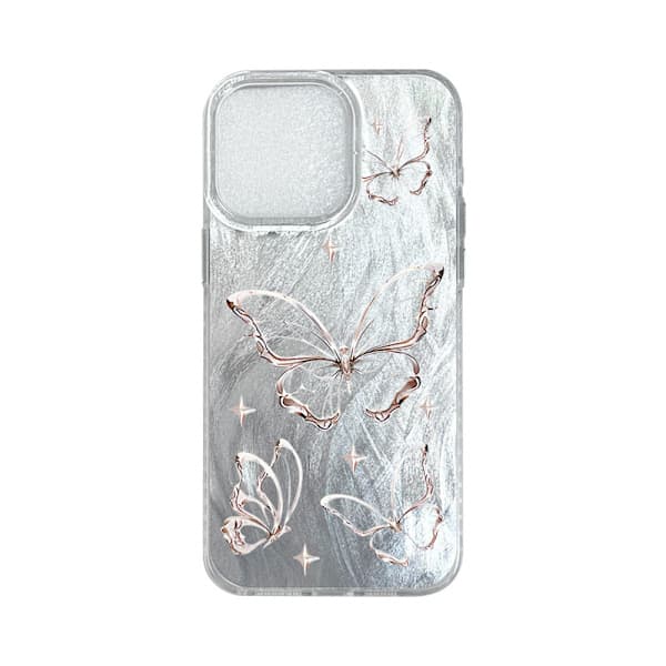 Suojakuori iPhone 17 Pro Max -puhelimelle, hopea, TPU, iskunkestävä