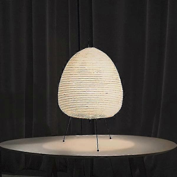 Akari Noguchi Bordlampe Ris Papir Stående Lampe Hvid EU-stik TL040602