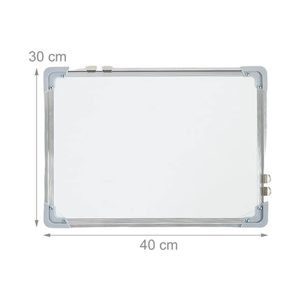 Magnetisk whiteboard 30x40 cm med tuscher og magneter