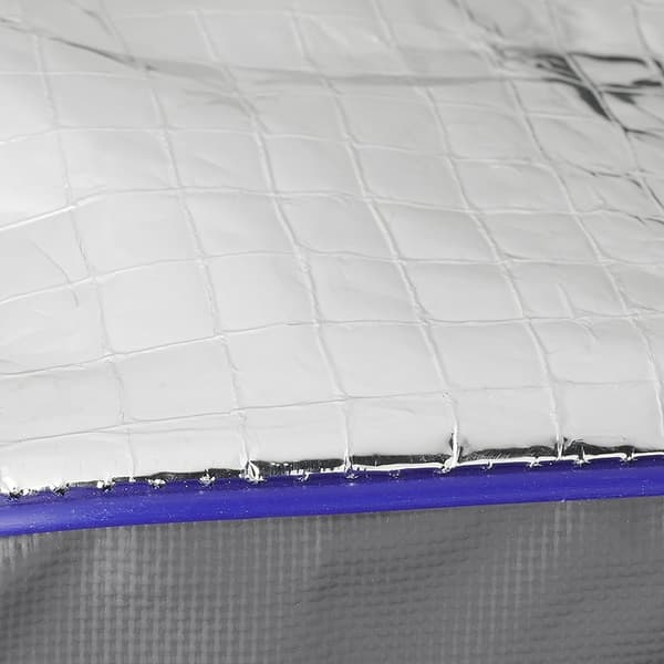 Hjulkapsel aluminiumreflekterende for 16\" dekk, maks 65 cm, polyester, campingvogn/bobil