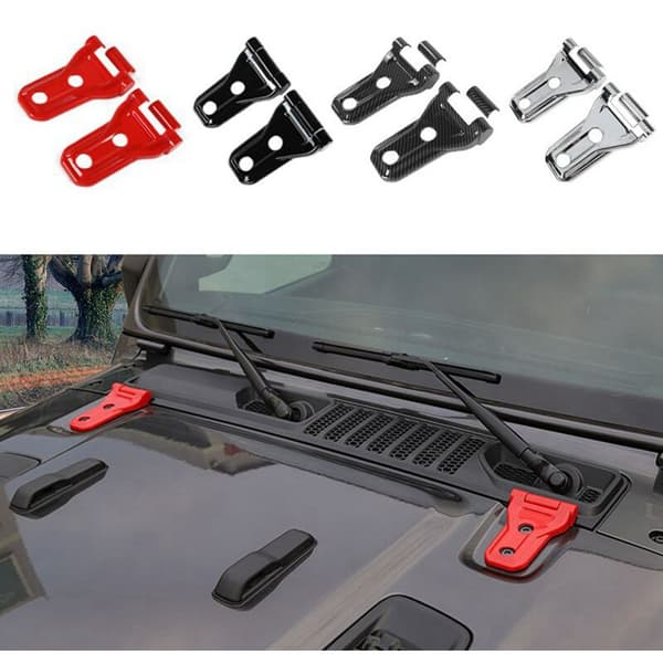 Panserholderdeksel Trim Tilbehør for Wrangler JL JT 2018-2021 D
