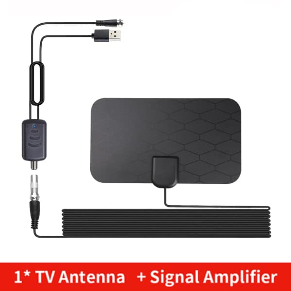 3000miles 1080p HD Digital-TV-antenne DVB-T2 med forstærker