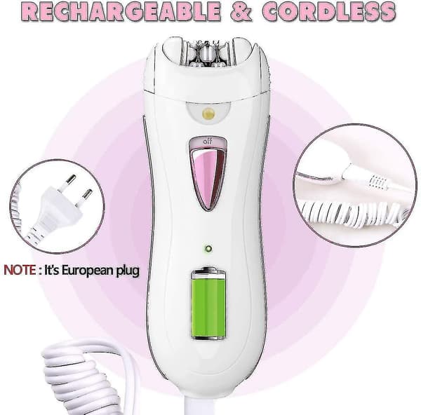 Epilator for ansikt, dame, mini-epilator, elektrisk epilator