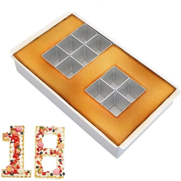 Bageform Cifre Store, Aluminium Bageforme Nummer Bageform, Bogstaver