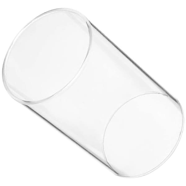 Cylindrisk Glas Lysestage Glas Søjle Lys Åben Lysestage