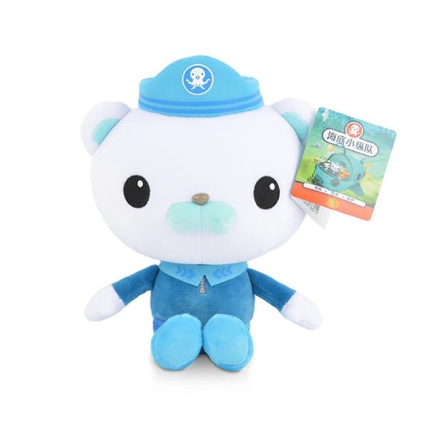 Animerade havsdjur plyschleksaker 30 cm Octonauts fylld mjuk kudde