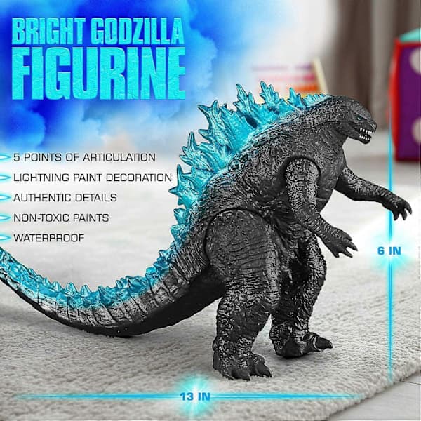 Godzilla Actionfigur Leksaker för Pojkar och Flickor Godzilla Monster Leksak
