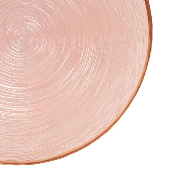 Glasfad, Rosa, 21 cm, Forhøjet piedestal