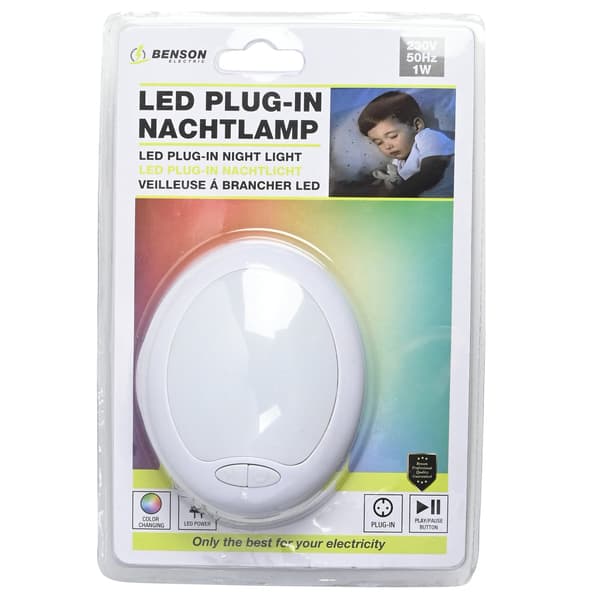 LED nattlys med stikkontakt 160