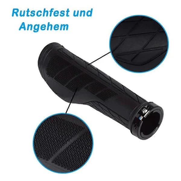 Ergonomically Designed Bicycle Grips, Comfortable Bike Handlebar Grips