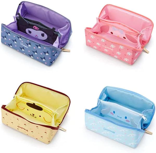 Cinnamoroll penalhus, pennal, polyester, vandtæt, lynlås, lille taske