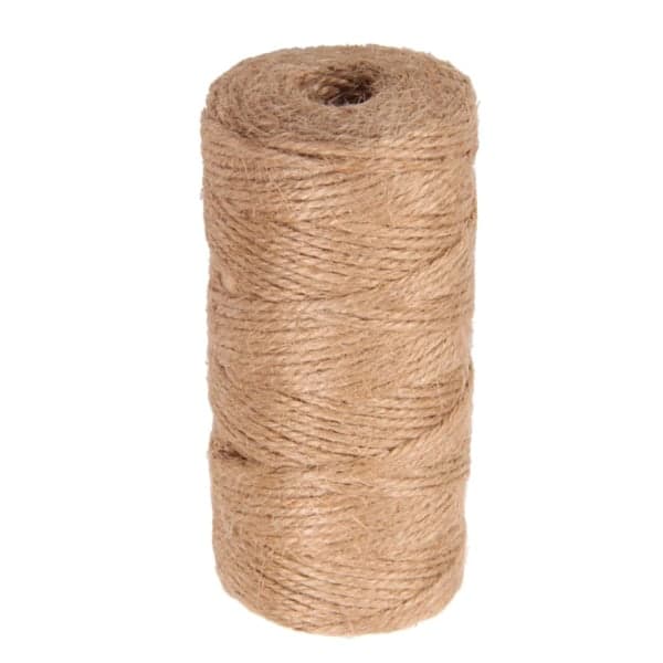 100m Jute Twine 2mm String DIY Crafts Gift Wrapping Yarn Rope Natural