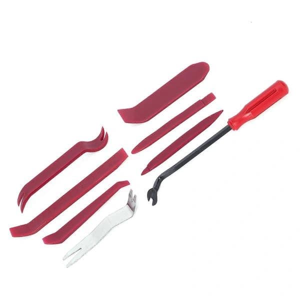 Interior Panel Removal Kit 8 Pcs, Disassembly Tool, Pry Bar for Dashboard and Central Control Area