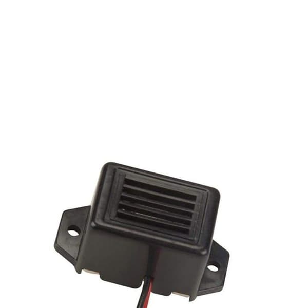 15 stk. Elektronisk Summer Buzzer DC 3V 5V 9V 12V 100 dB 400 Hz ABS Sort