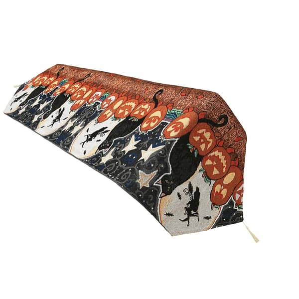 Halloween-dekorasjoner Bordløper - Bomull og Lin - 33x180cm