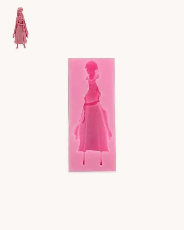 Ana Princessa Silikonimuotti Rosa pink