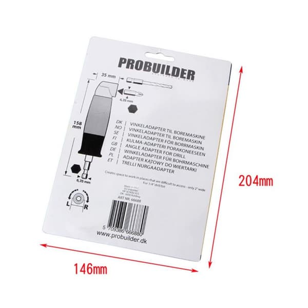 90 Degree Screwdriver Electric Screwdriver Electric Drill Angle Extension Attachment Right Angle Screwdriver