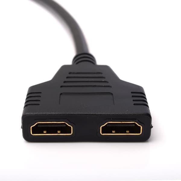 HDMI-splitter 1 in 2 ut 1080p