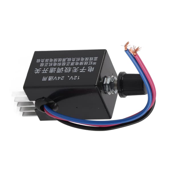 Universal DC 12V/24V Motorhastighetsregulator Bryter For Bil Lastebil Vifte Varmeapparat Kontroll