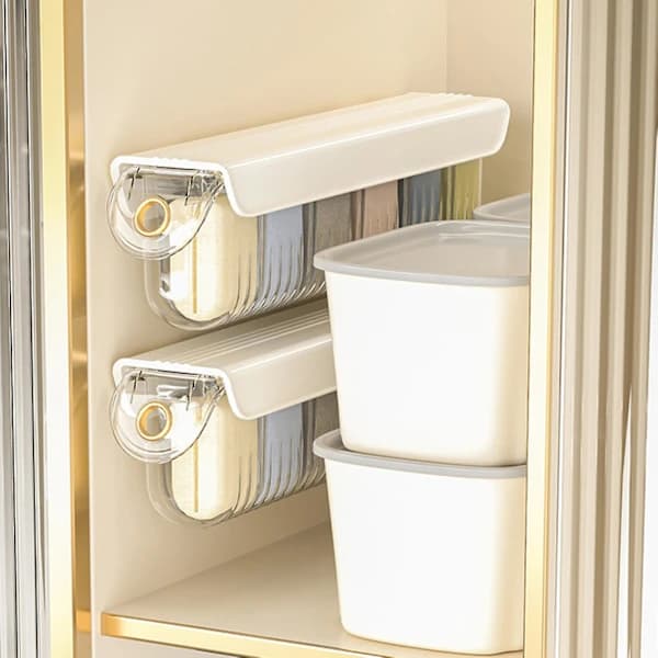 Wall-Mounted Underwear Storage Box, Scratch-Resistant, Large Capacity, Storage Box for Bedroom Shelf Wardrobe