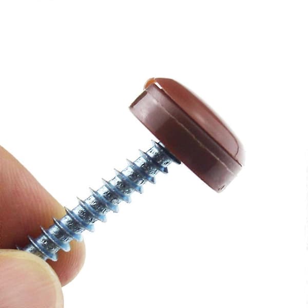 100x Decorative Screw Covers for M6 Screws Self-tapping Screws Easy to Install