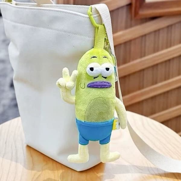 Alien Plysch Nyckelring, Tecknad Karaktär Väskhänge för Barn & Samlare