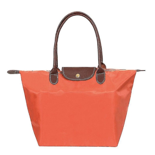 Naisten olkalaukut Le Pliage Kangaskassi Nylon naisten käsilaukku Orange M