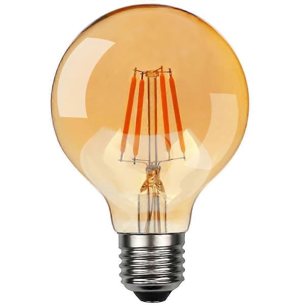 LED-retrolamppu E27 G80 4 W 2300 K lämmin keltainen
