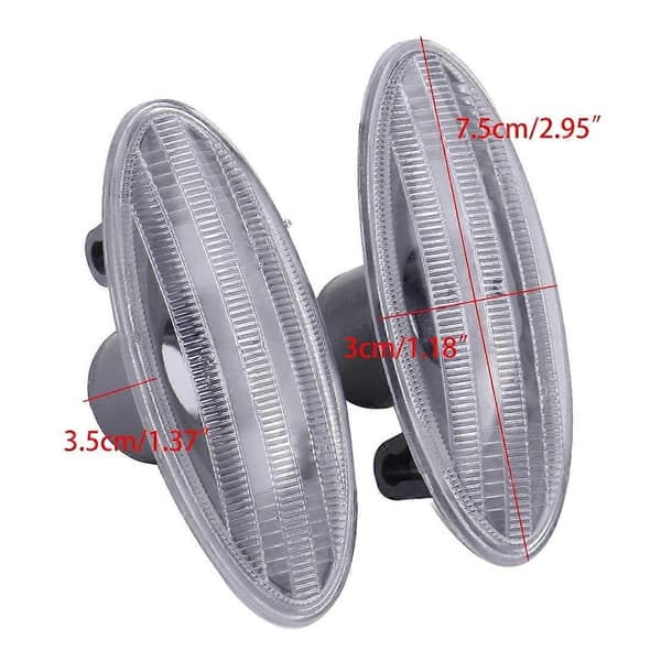 Sidemarkeringslys Skjermlys Blinklys for Nissan Square Juke Leaf Note Micra M-