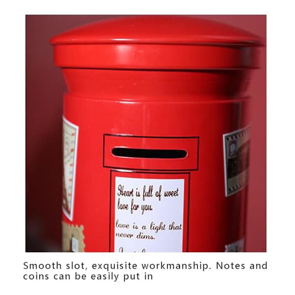 New Creative Tin Box Old Coin Jar Decoration