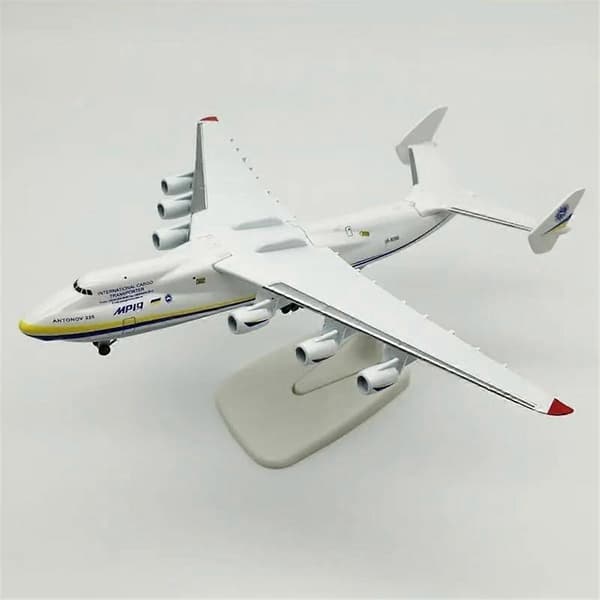 Metallegering Antonov An-225 Mriya Flymodel 1/400 Skalamodel Flylegetøj til Samling
