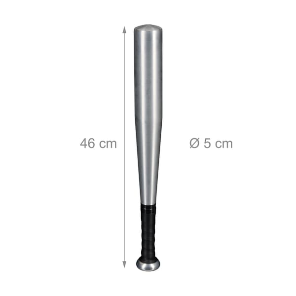 Basebollträ 18\" aluminium, lätt för nybörjare