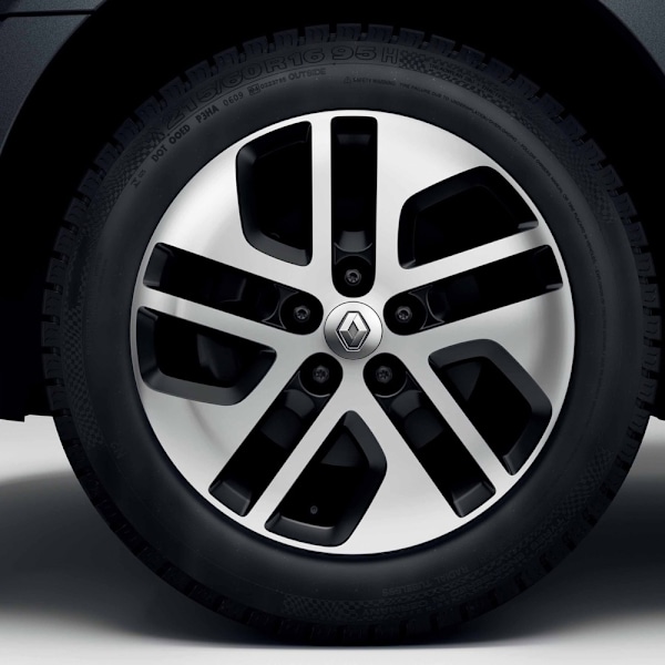4-pack - Renault navkapslar/hjulkapslar - B 7 70 60mm - Silver