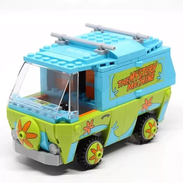Scooby-Doo Mystery Machine Building Blocks Set with 305 Pieces-FX-