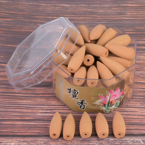 Agilawood Sandalwood Incense Cone - Backflow Tower Shape
