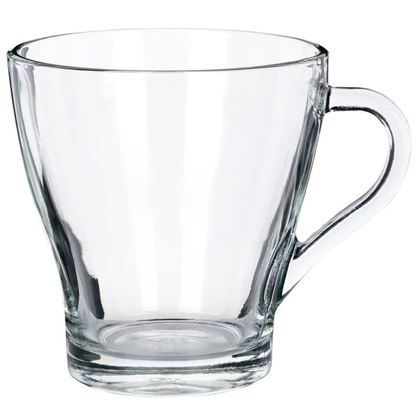Sett med 6 glass med hank - Perfekt for kaffe/te