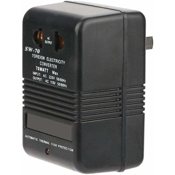 220V til 110V 30W strømomformer, nedtrappende spændingsomformer (CN-stik)