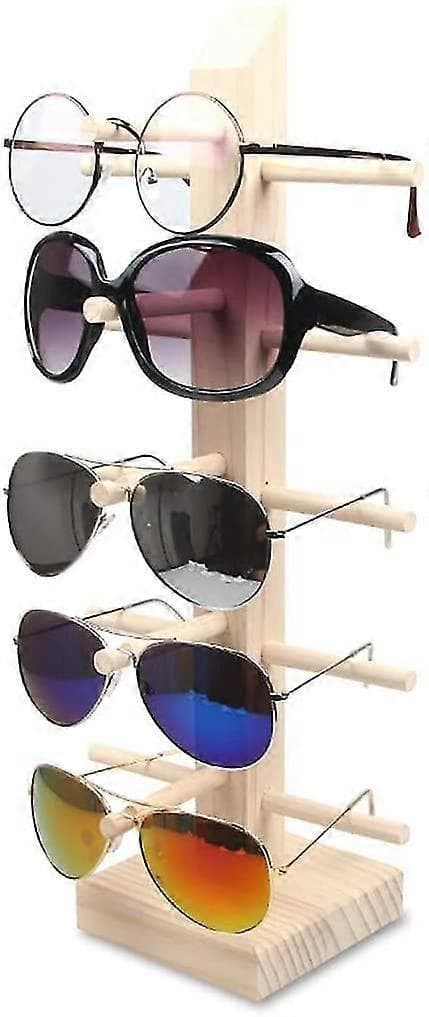 Creative Wooden Stand for Sunglasses