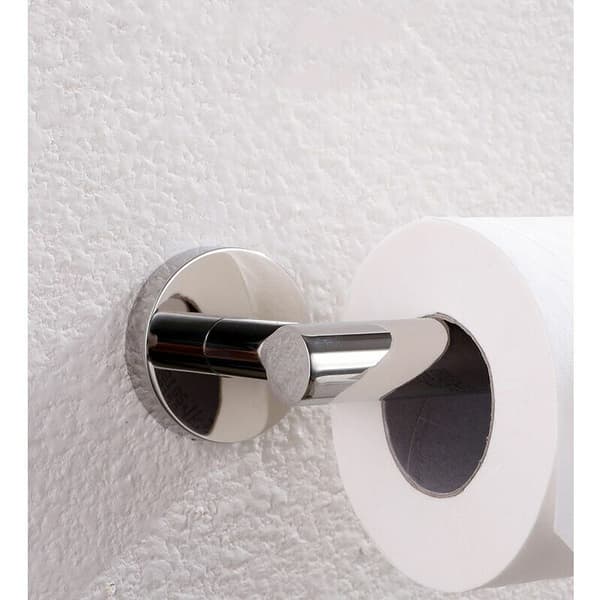 Vægmonteret toiletpapirholder i rustfrit stål