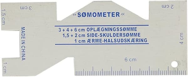Metallinen ompelumittari ompeluun ja käsityöompeluun