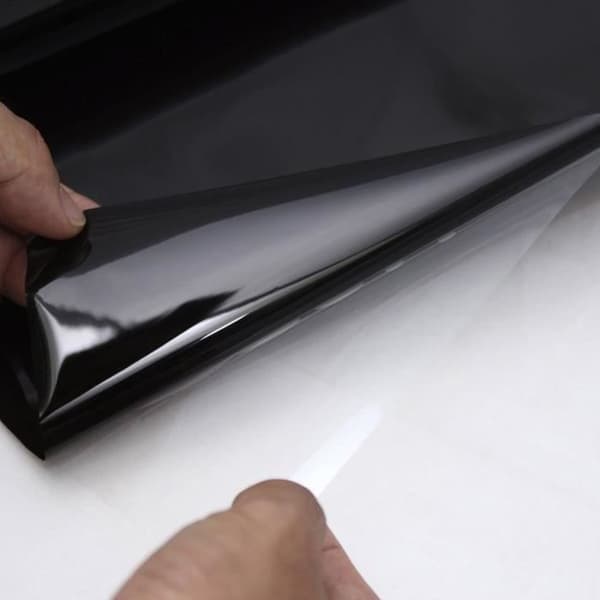 Solfilm til bilens siderude, UV-beskyttelse, PET, 150x20 cm