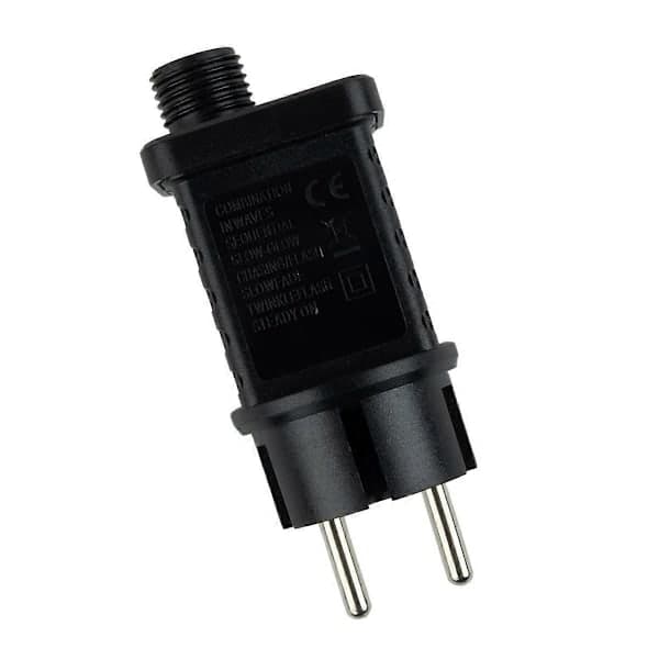 Strømadapter 31V 6W 193MA Utgangsstrøm 100V-240V Vanntett Elektronisk Adapter Åtte Funksjoner Strømadapter EU-plugg