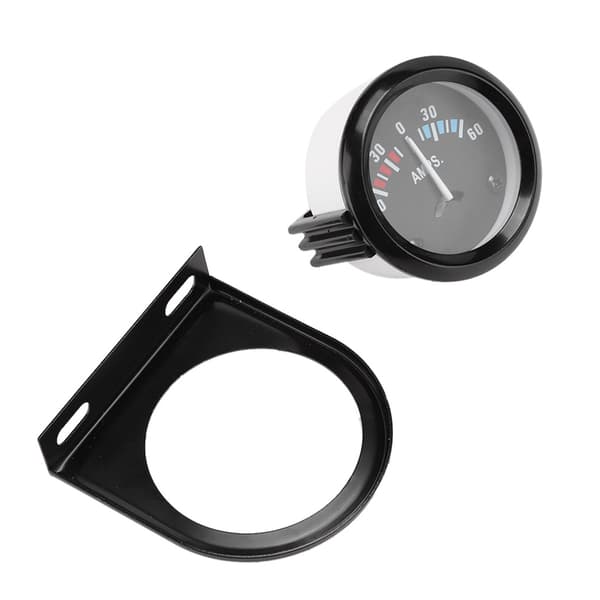 2 tommer 52 mm bilamperemeter voltmeter 60-0-60A AMP måler voltmeter til modifikation
