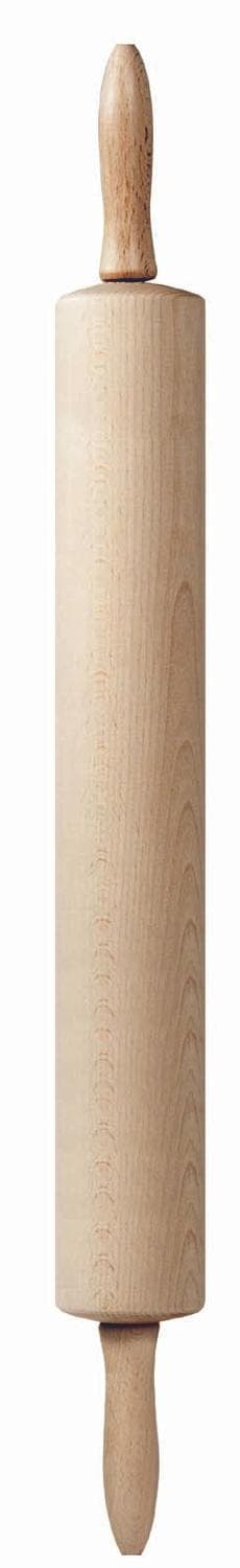 Smooth rolling pin 40 cm Natur beige