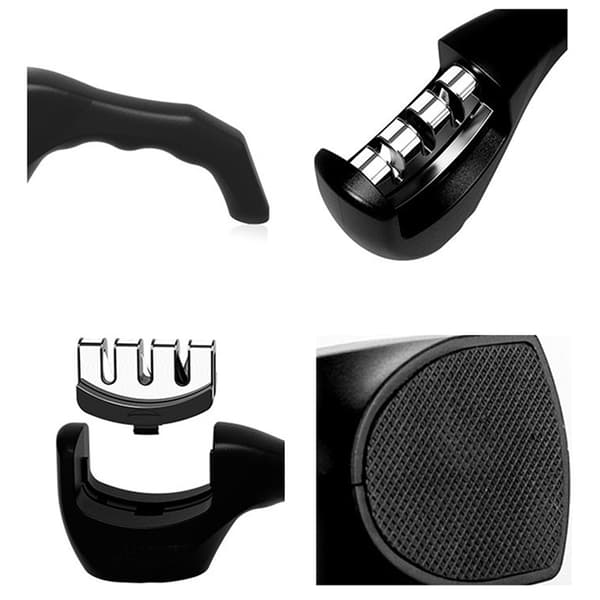 Knivsliber | 3 Nemme Trin til Skarpe Knive sort black