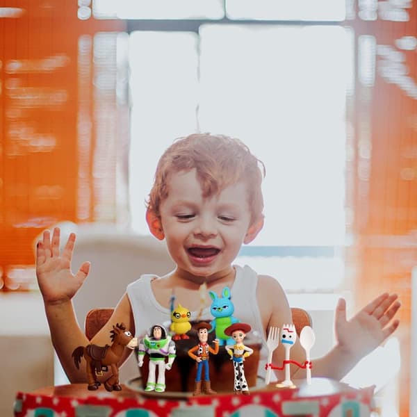 Toy Story animeret karaktermodel, 7 dele, PVC