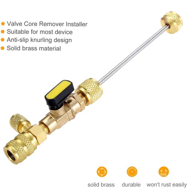 HVAC ventilkerneværktøj - 1/4 og 5/16 SAE - R410A R22