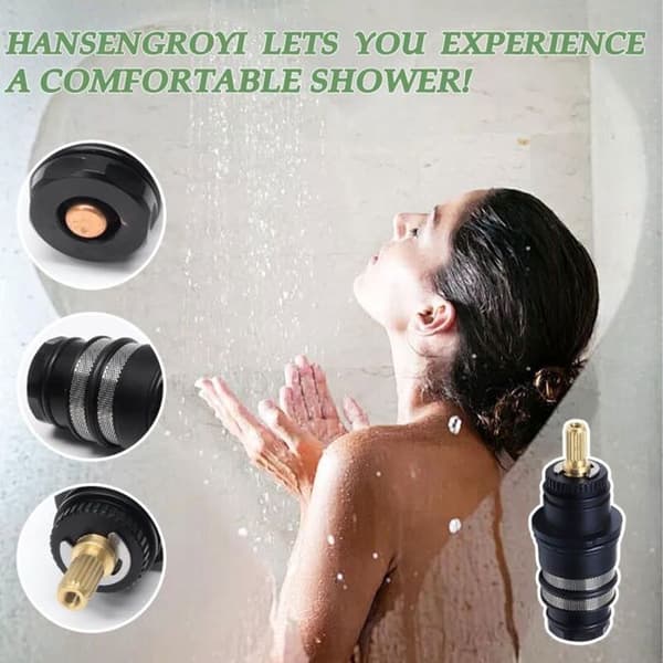 Hansgrohe ersättningstermostatinsats 98282000 (krom)