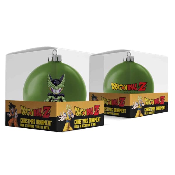 Dragon Ball Z Cell juldekoration, 4-tums julpynt