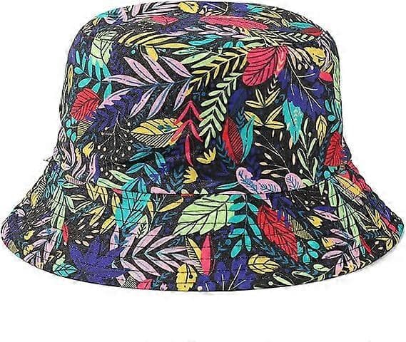 Unisex bøttehatt sommerreise solfiskhatter vendbar